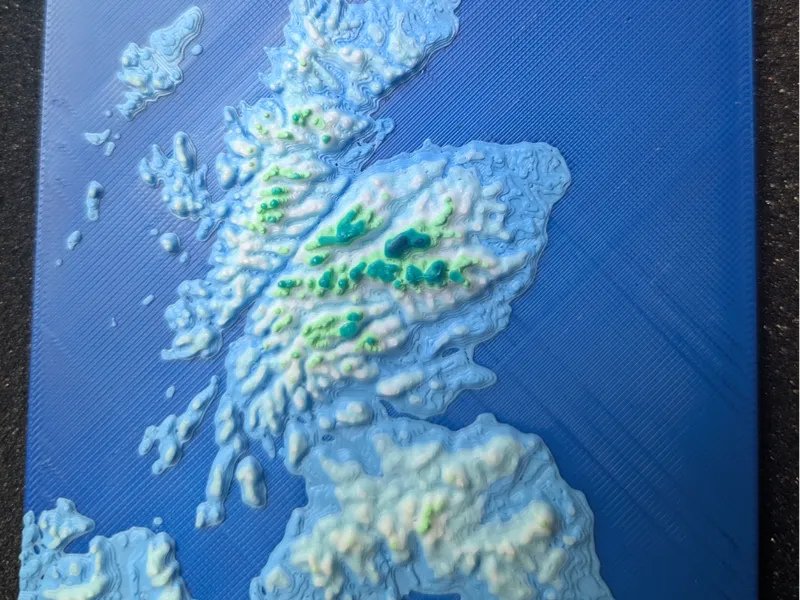 Map of Scotland