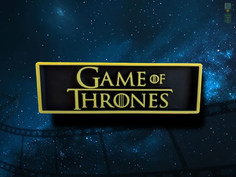 Games of Thrones Cinema Film Room Sign Box