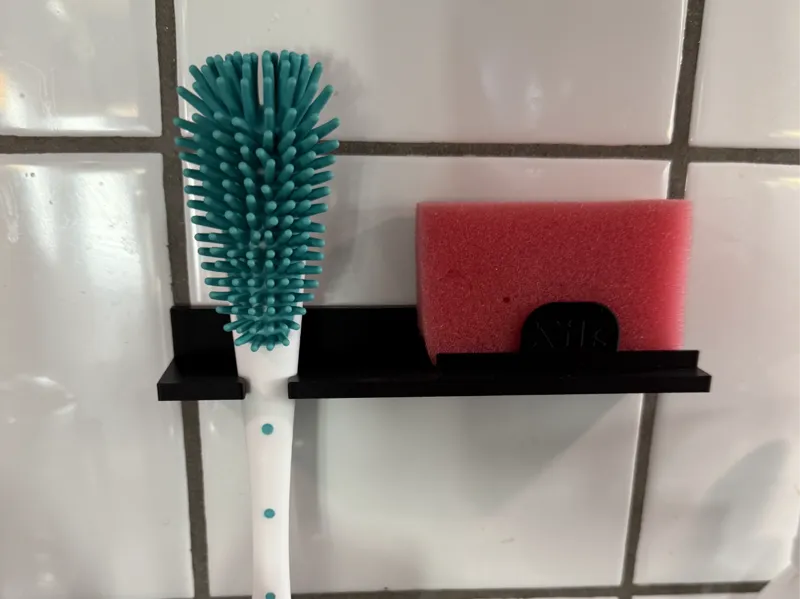 Kitchen Dish brush and Dish Sponge Holder "Nils"