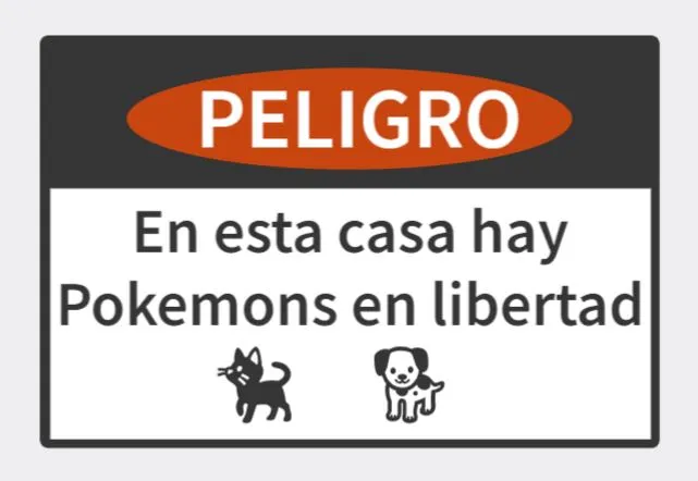 cartel pokemon animales