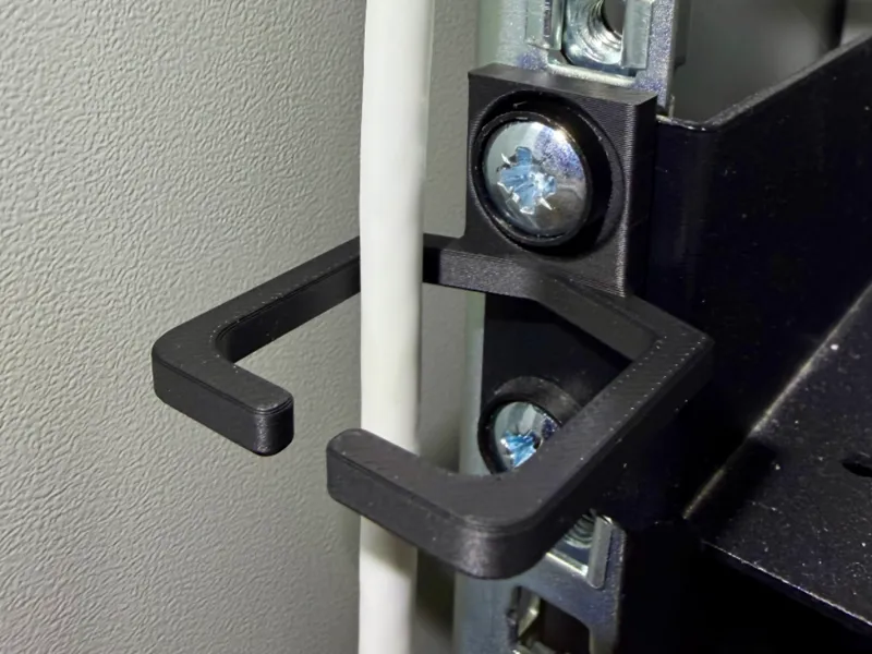 Kabelhalter Kabelclip Netzwerkschrank