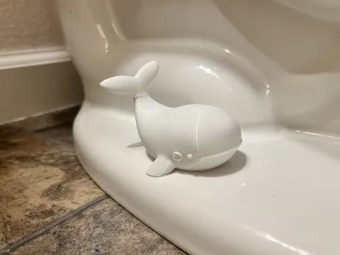 Modelo para impresión 3D: Potty Pal - Whale — referencia de MakerWorld