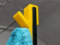 Porte-serviette à crochets pour paroi de douche — photo 1
