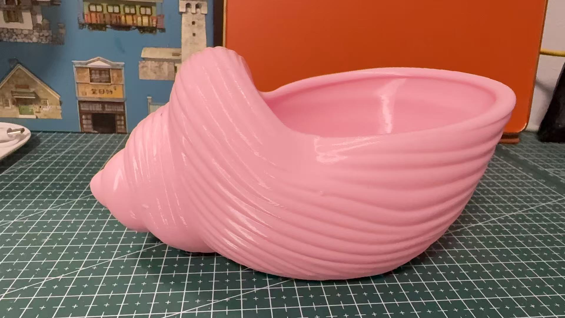 Miniatura 2 do modelo 3D 海螺花盆