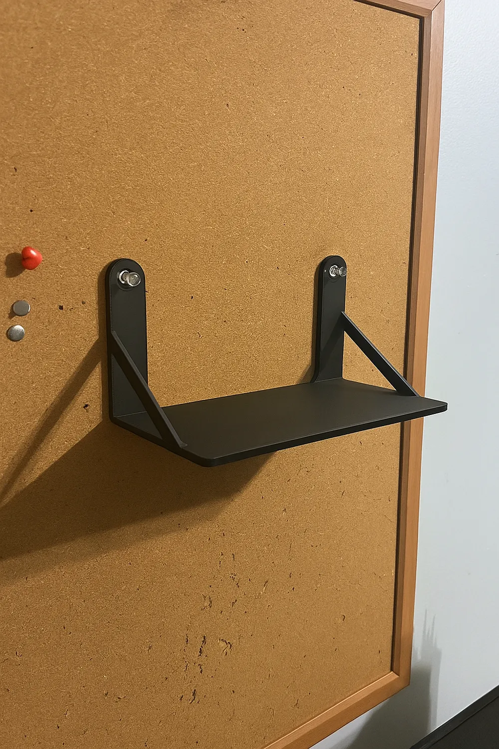 Thumback Mini Mini Shelf - Thumbtack Supported - Free 3D Print Model - MakerWorld