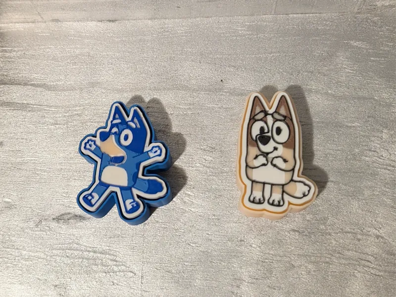 Bluey and Bingo Fidget Clickers
