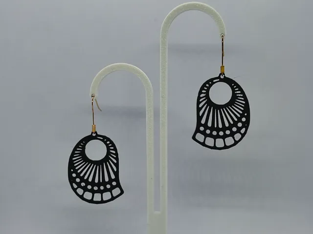 Aretes Nácar Nocturno