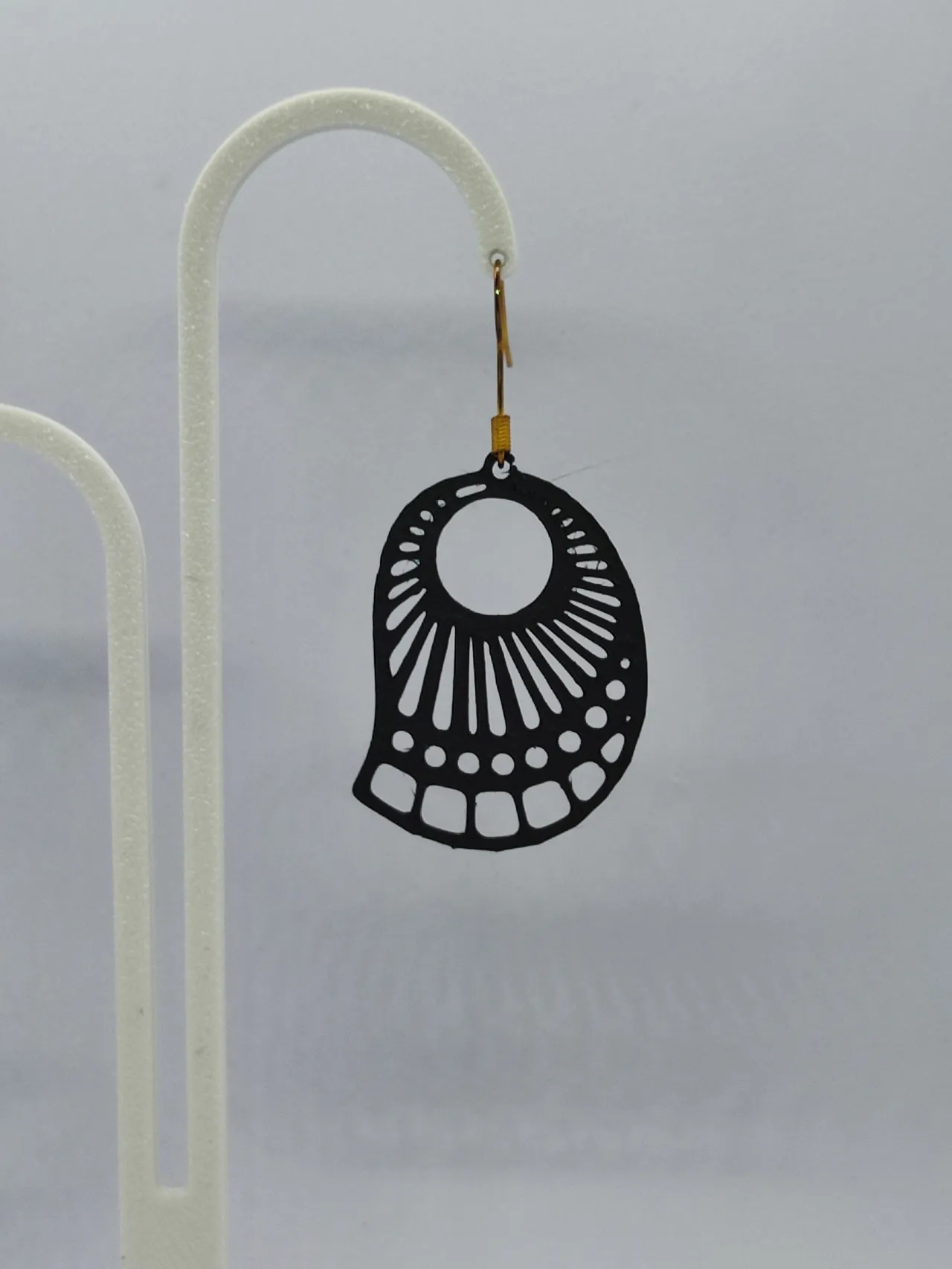 Aretes Nácar Nocturno view 4