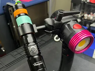 Scuba Dive SeaLife Sea Dragon 2500F 1in Ball Mount