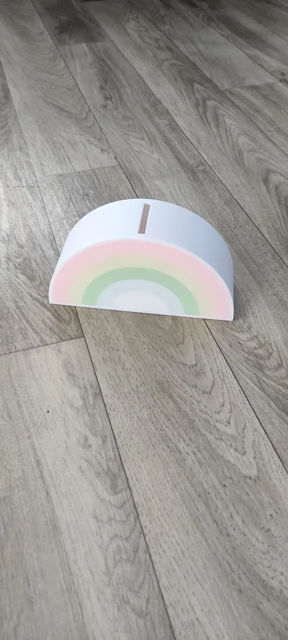 Rainbow Piggy Bank