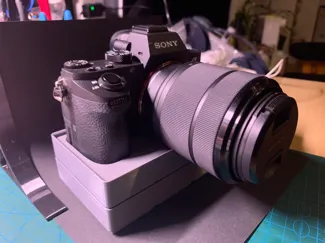 Gridfinity holder for Sony A7 mk2