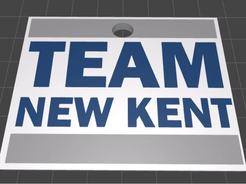New Kent Keychain