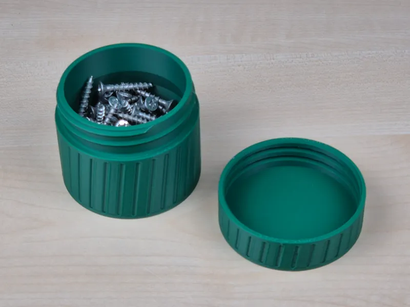 High quality screw lid container (Ø70mm)
