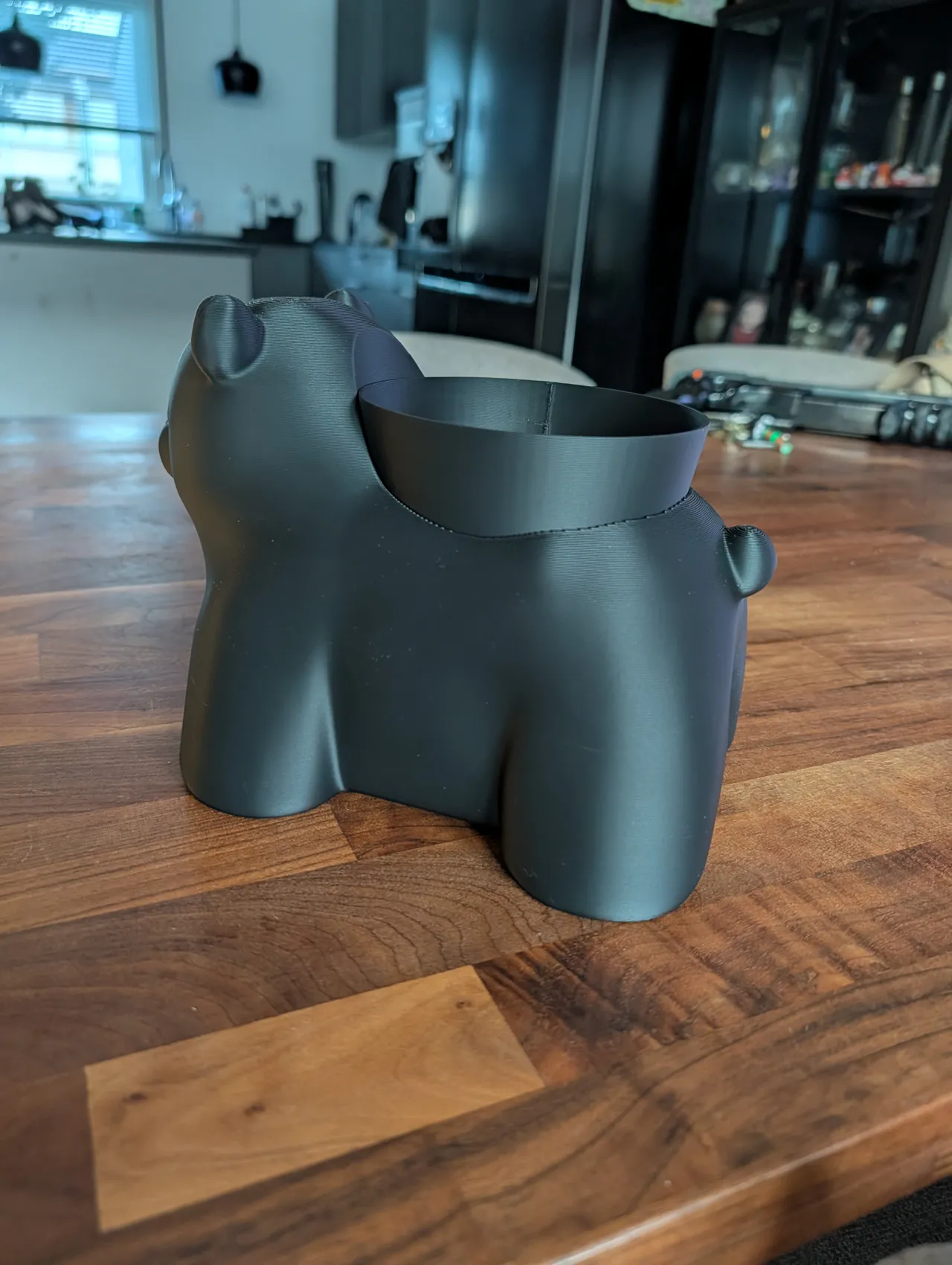 Bear Planter view 4