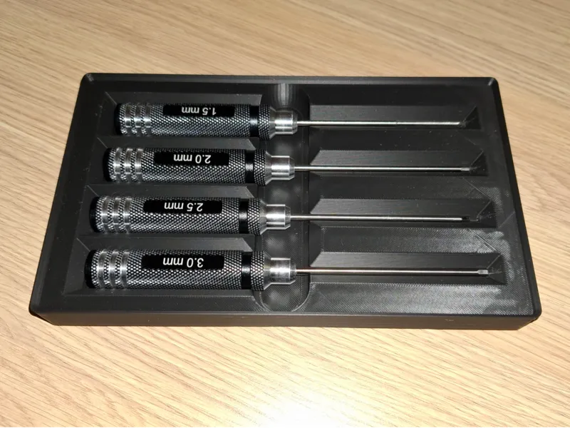 Gridfinity Hex Screwdriver Holder