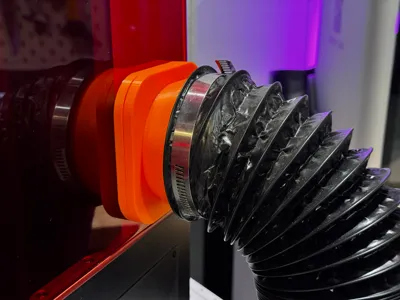 Elegoo Saturn 2 Case Hose Adapters