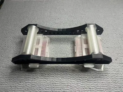 15L Rice Bucket Filament Spool Holder, Small Bearing Version