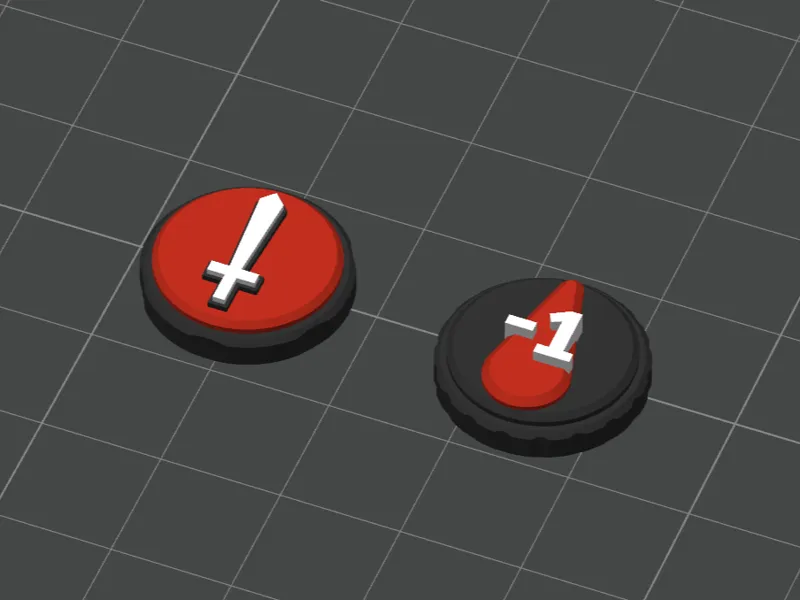 Game Tokens (Coin Style)