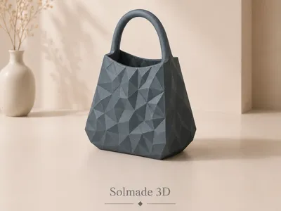 Solmade 3D Polygon Handbag