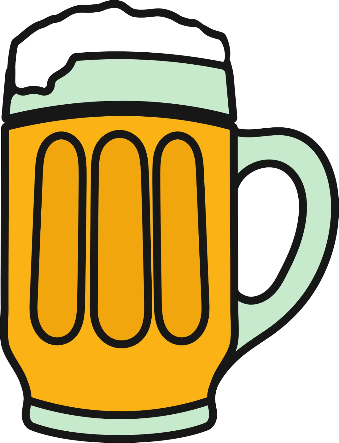 Oktoberfest Beer Mug Earrings view 3