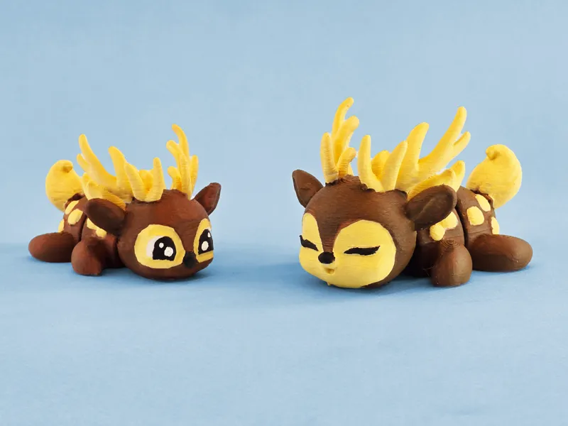 Articulated baby reindeer