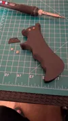 Flipped for left handed users (With heatset insert option)