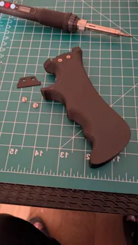 Flipped for left handed users (With heatset insert option)
