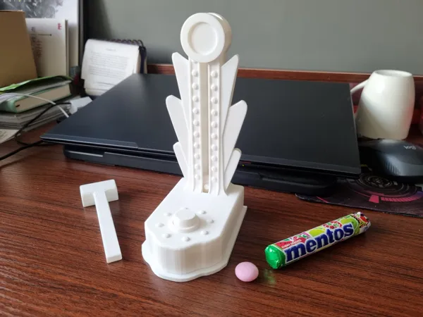 Mini jeu de force arcade « Whack-a-Mint »