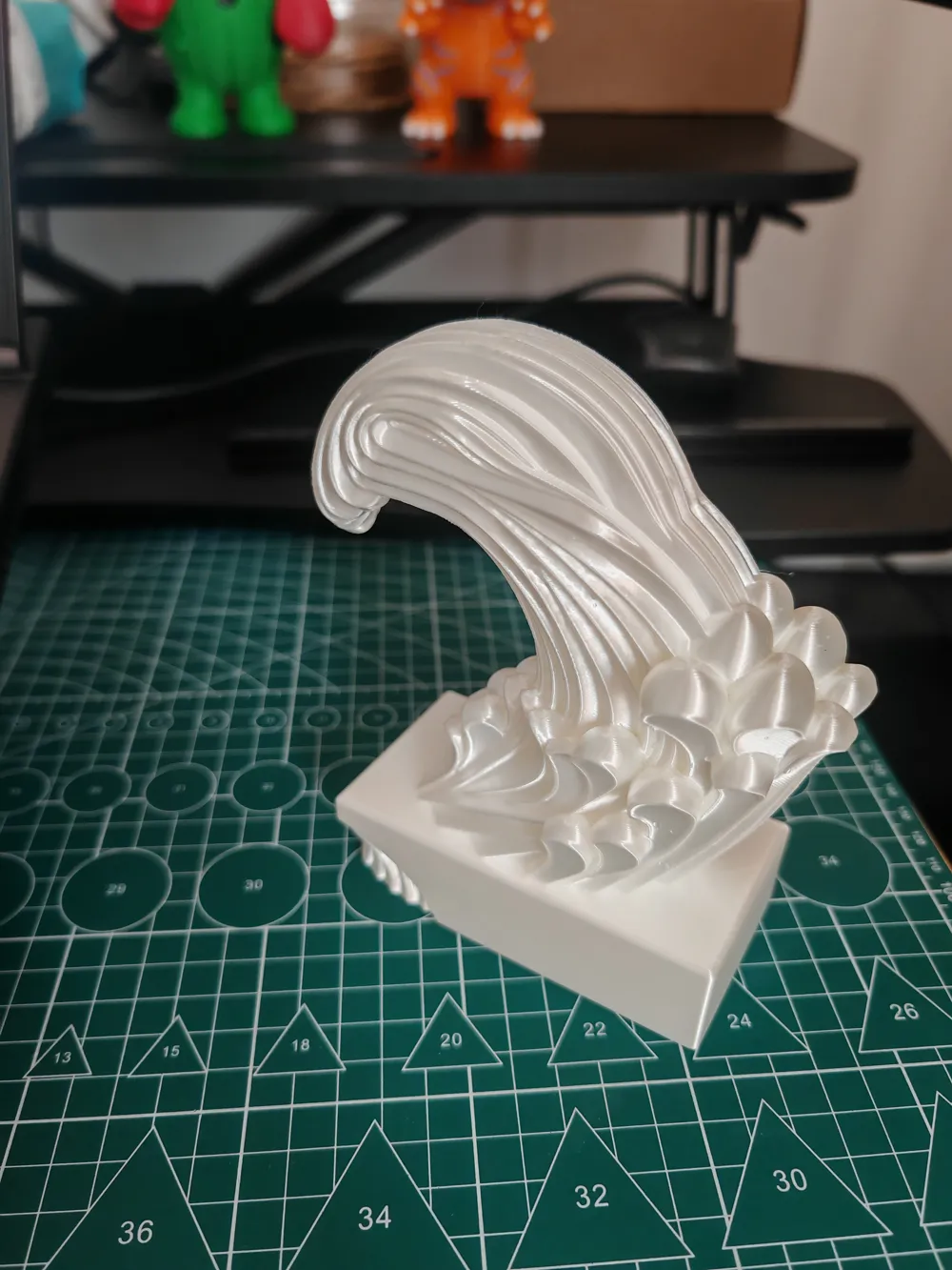 Romantic Ocean Wave Home Decor by 东咚不可能这样子 MakerWorld: Download Free 3D ...