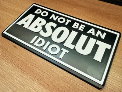 Absolut Vodka Sign