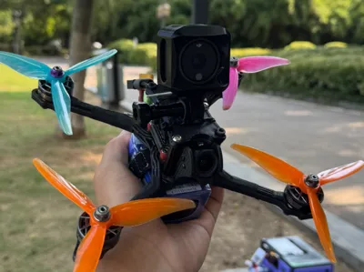 Frame-mounted Camera Mount FlashSky HD RACER Racing Frame