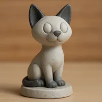 Chat siamois miniature — photo 2
