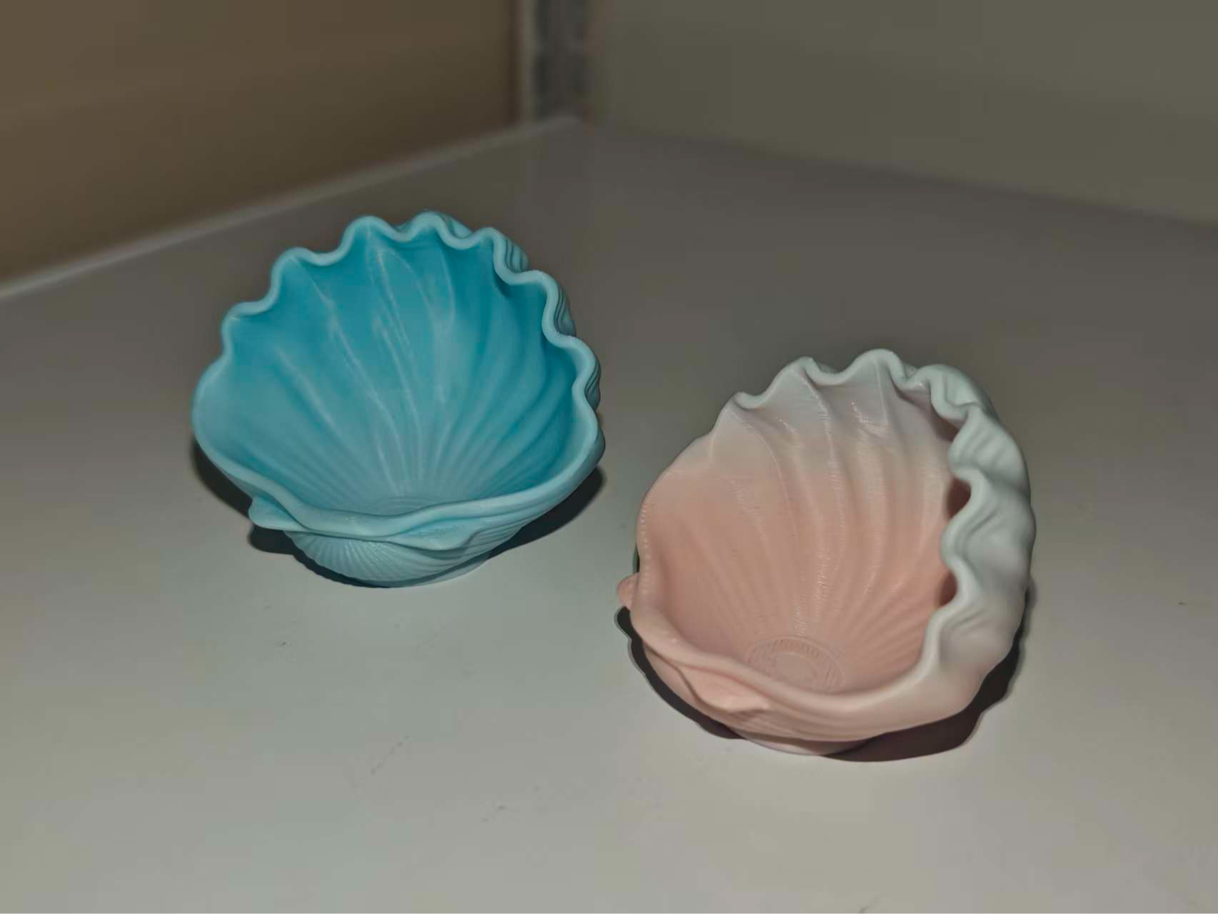 Miniatura 3 do modelo 3D 贝壳碗和盘