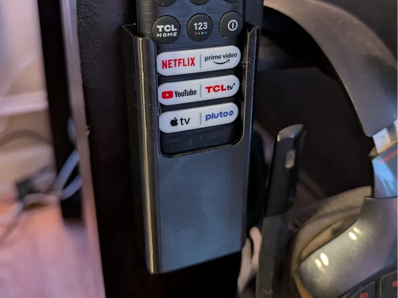 Mountable TCL Remote holder