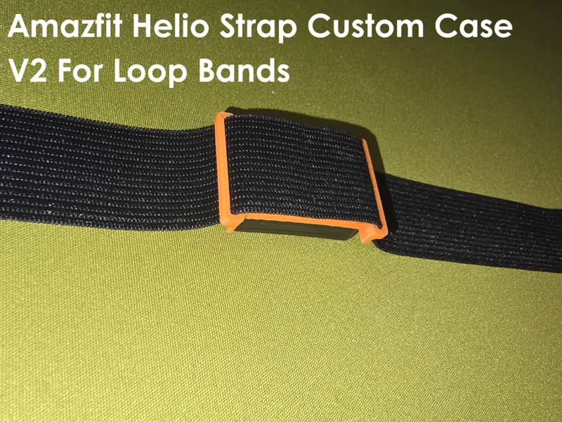 Amazfit Helio Strap Custom Case V2 For Loop Bands