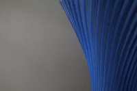 Vase spirale bleu — photo 6