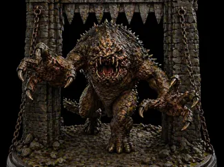 Rancor unter Tor