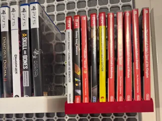 Opengrid holder for Switch (2) games
