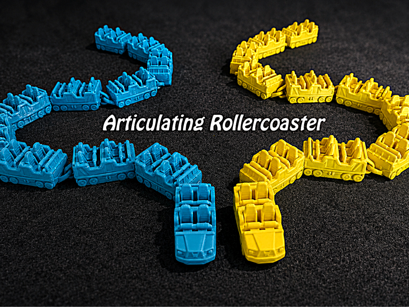 Articulated rollercoaster 