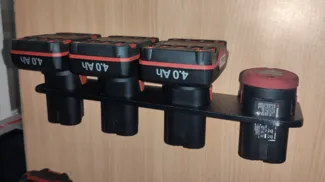 Parkside 12v Battery holder for 4 Batteries