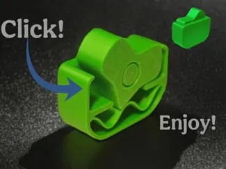 Loud Fidget Clicker! 23 min Print in Place!