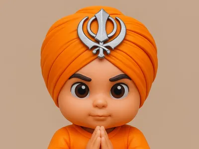 SIKH BOY MINATURE