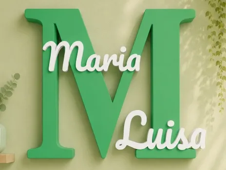 LETREIRO MARIA LUISA