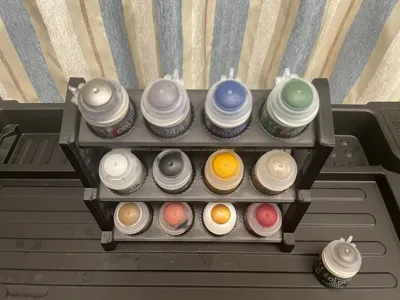 Expandable Vertical 3-Layer Paint Rack (Compatible with GW paints or ...