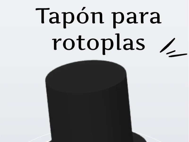 Tapón para Rotoplas 
