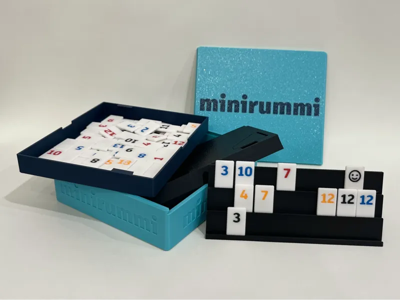 minirummi | Travel-Sized Rummikub Set