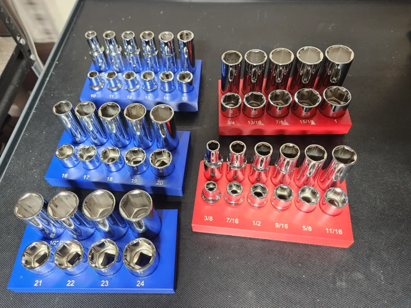Tekton 1/2" Socket Set Gridfinity