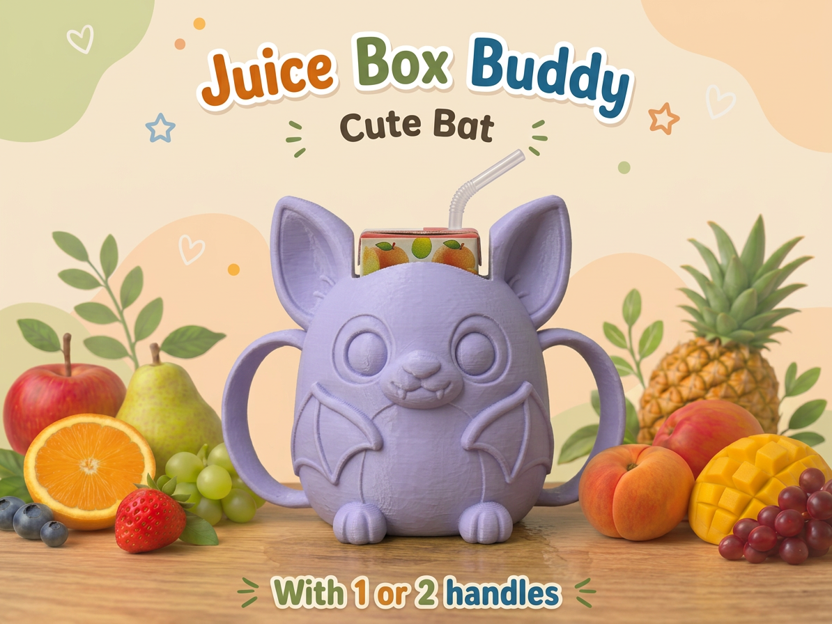 Bat Juice Box Buddy Holder