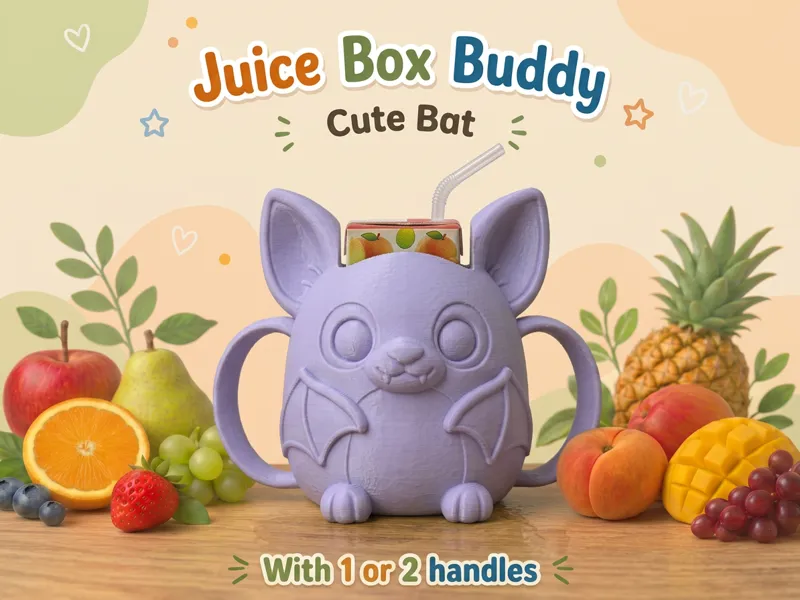 Bat Juice Box Buddy Holder