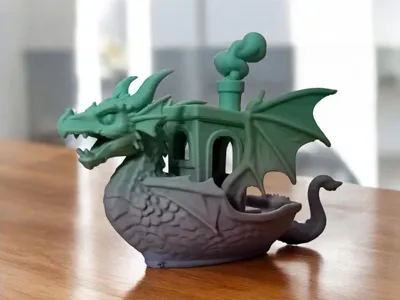 Dragon Benchy, - Free 3D Print Model - MakerWorld